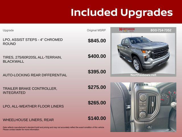 new 2025 Chevrolet Silverado 1500 car, priced at $48,428