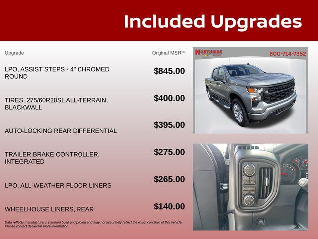 new 2025 Chevrolet Silverado 1500 car, priced at $48,428