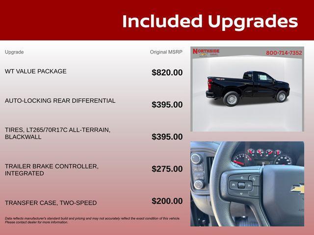 new 2026 Chevrolet Silverado 1500 car, priced at $42,155