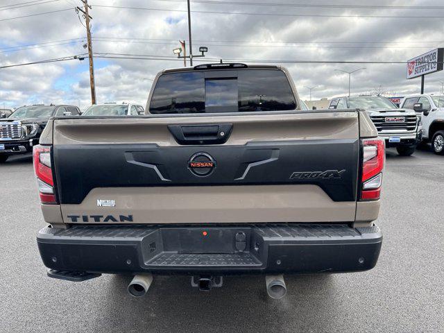 used 2022 Nissan Titan car, priced at $38,400