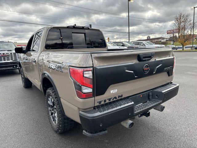 used 2022 Nissan Titan car, priced at $38,400