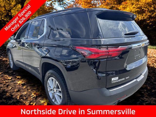 used 2022 Chevrolet Traverse car, priced at $26,400