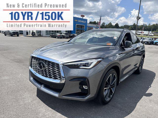 used 2025 INFINITI QX55 car, priced at $41,797