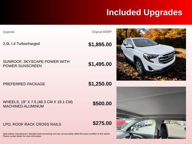 used 2020 GMC Terrain car, priced at $21,495
