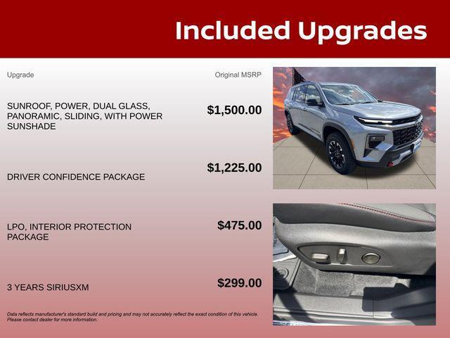 new 2026 Chevrolet Traverse car, priced at $52,553