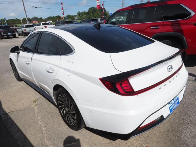 used 2023 Hyundai Sonata Hybrid car, priced at $27,495