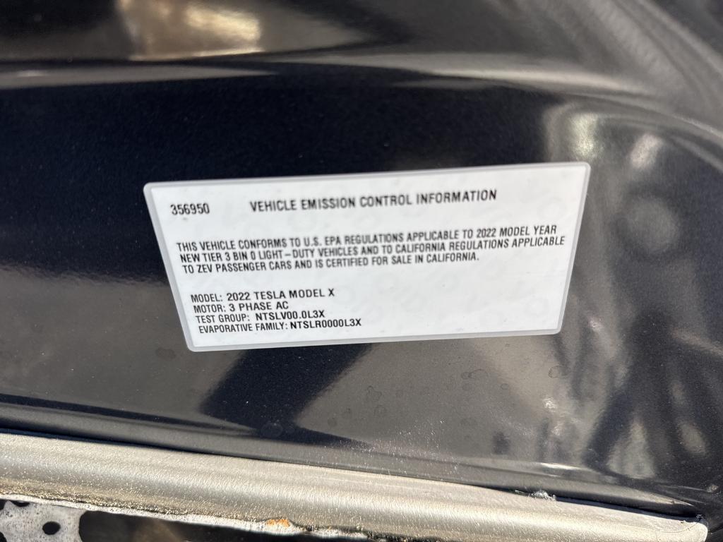 used 2022 Tesla Model X car, priced at $63,900