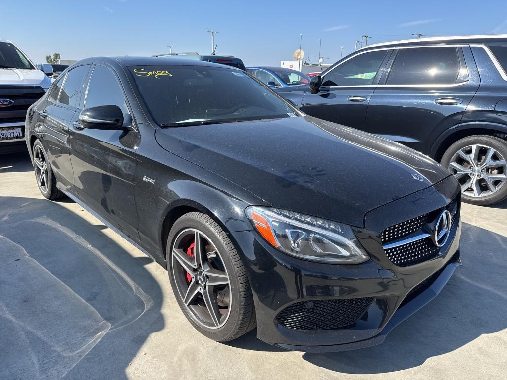 used 2018 Mercedes-Benz AMG C 43 car, priced at $26,593