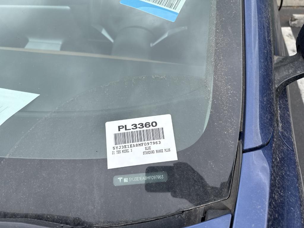 used 2021 Tesla Model 3 car, priced at $24,000