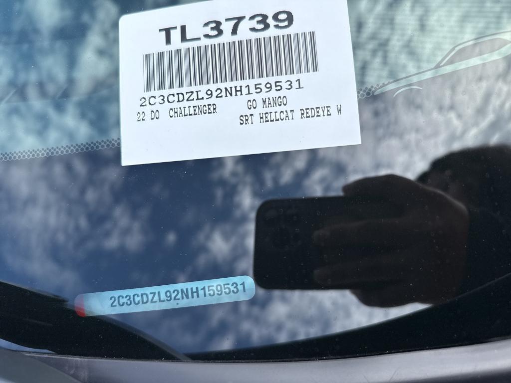 used 2022 Dodge Challenger car, priced at $78,900