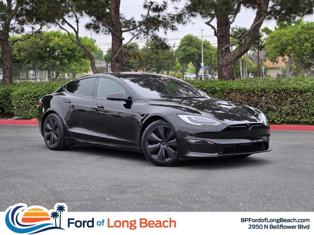 used 2021 Tesla Model S car, priced at $39,982