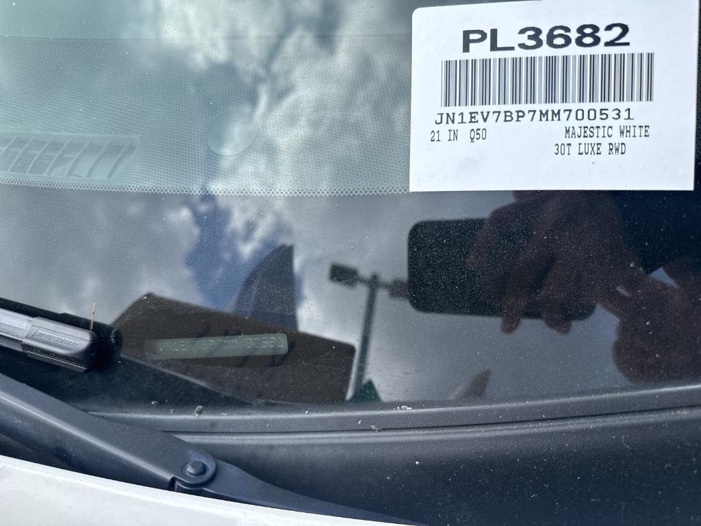 used 2021 INFINITI Q50 car, priced at $23,490