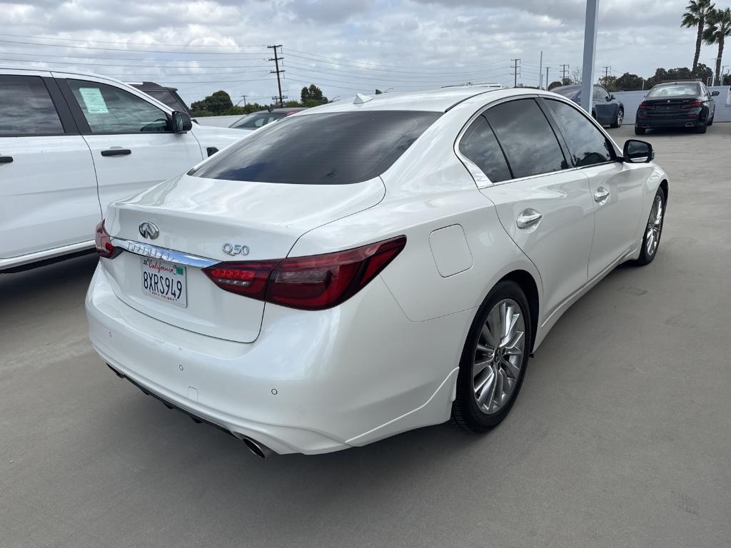 used 2021 INFINITI Q50 car, priced at $23,490
