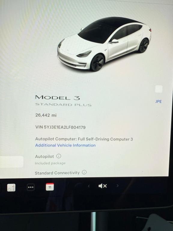 used 2020 Tesla Model 3 car, priced at $23,500