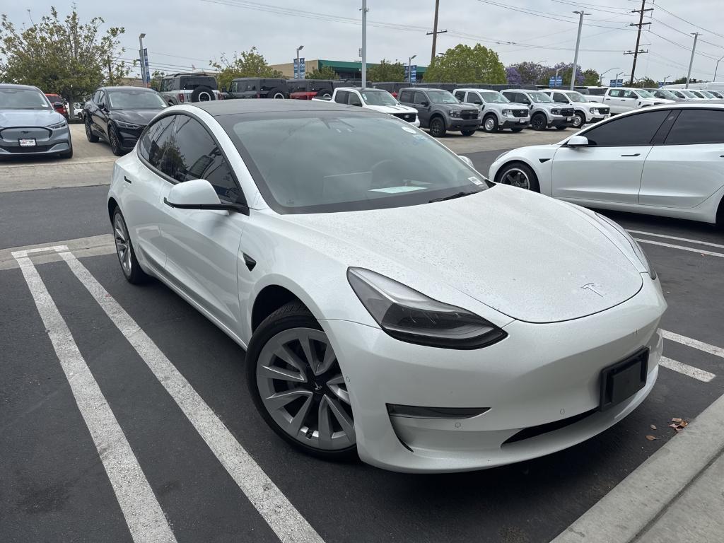 used 2022 Tesla Model 3 car, priced at $26,500