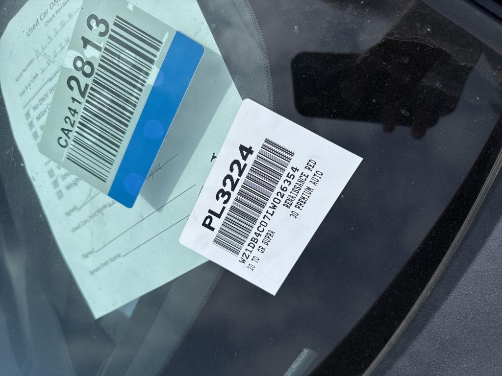 used 2020 Toyota Supra car, priced at $51,000