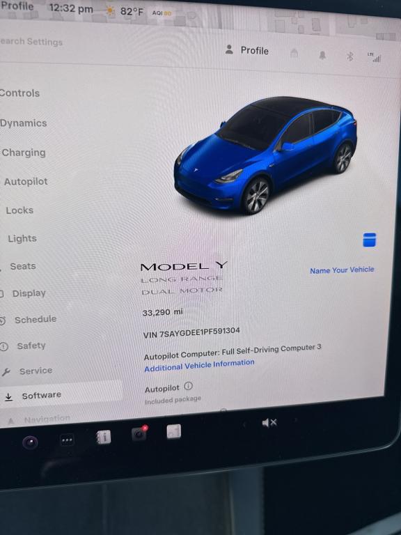 used 2023 Tesla Model Y car, priced at $29,997