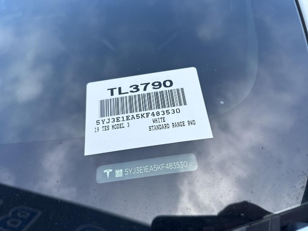used 2019 Tesla Model 3 car, priced at $19,500
