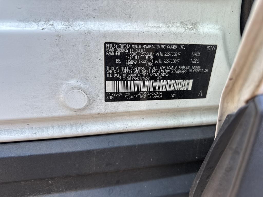 used 2021 Toyota RAV4 car, priced at $22,909