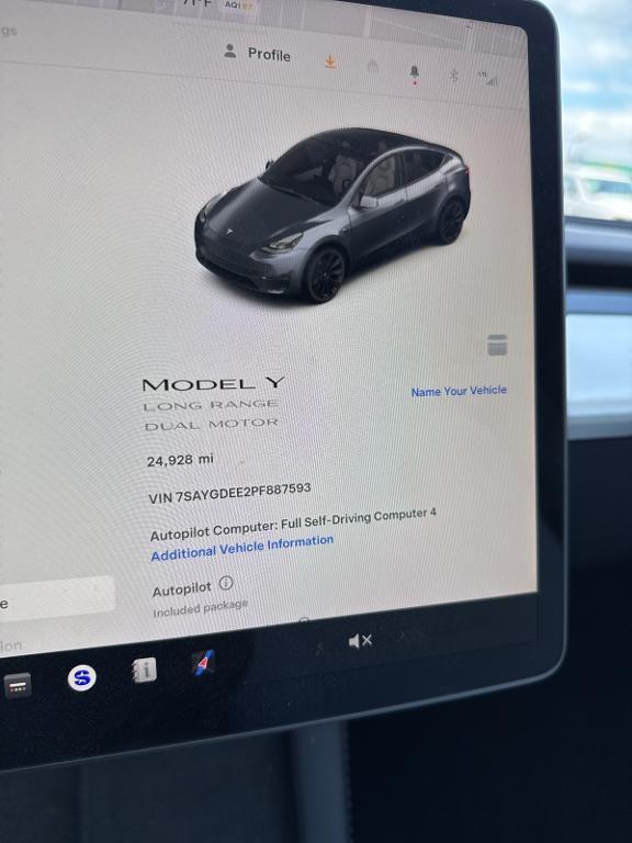 used 2023 Tesla Model Y car, priced at $30,990