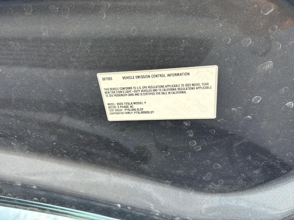 used 2023 Tesla Model Y car, priced at $30,990