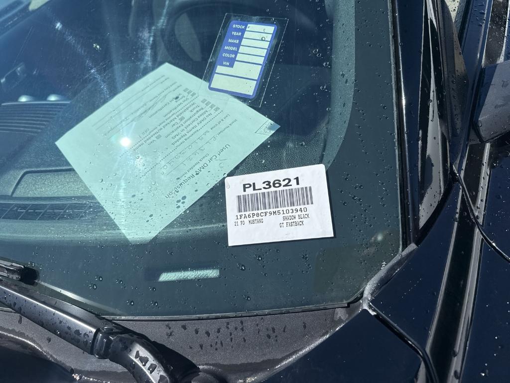 used 2021 Ford Mustang car, priced at $34,489
