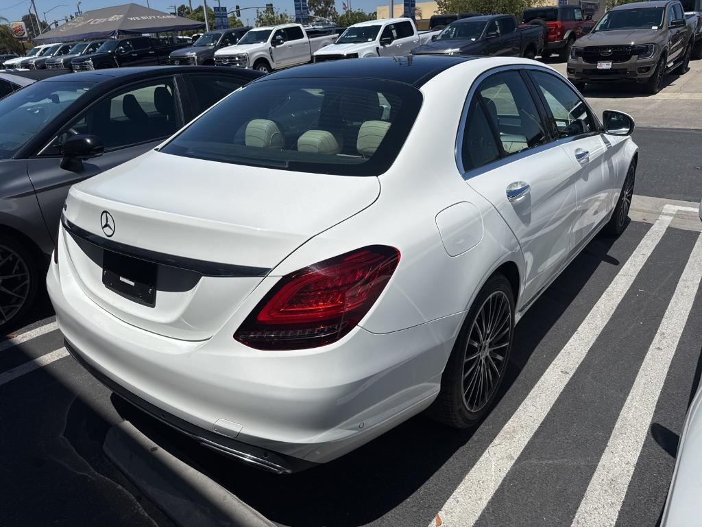 used 2021 Mercedes-Benz C-Class car, priced at $27,300
