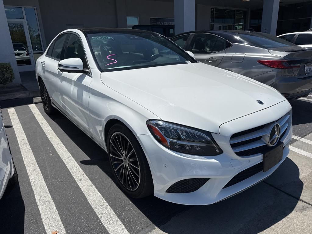 used 2021 Mercedes-Benz C-Class car, priced at $27,300