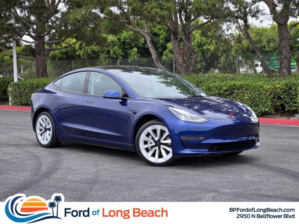 used 2021 Tesla Model 3 car, priced at $25,500
