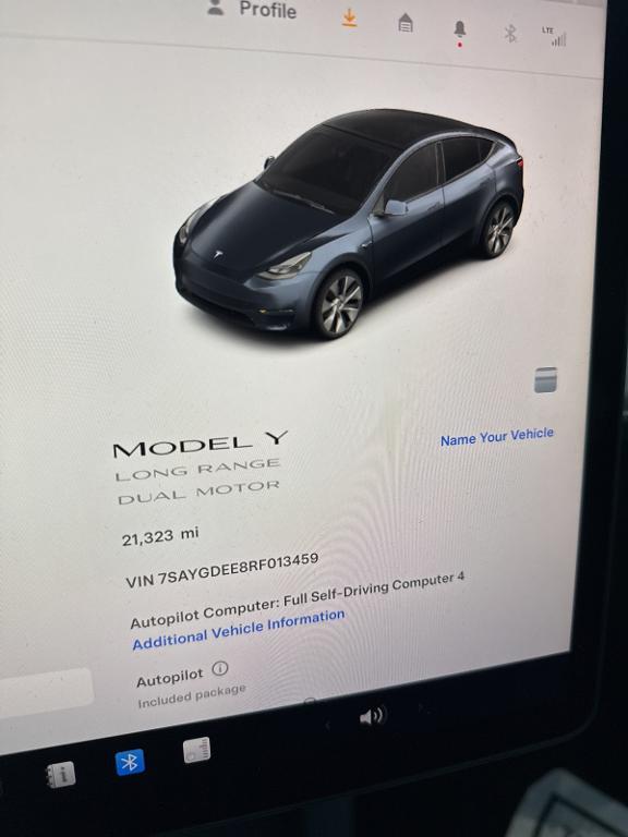 used 2024 Tesla Model Y car, priced at $35,900