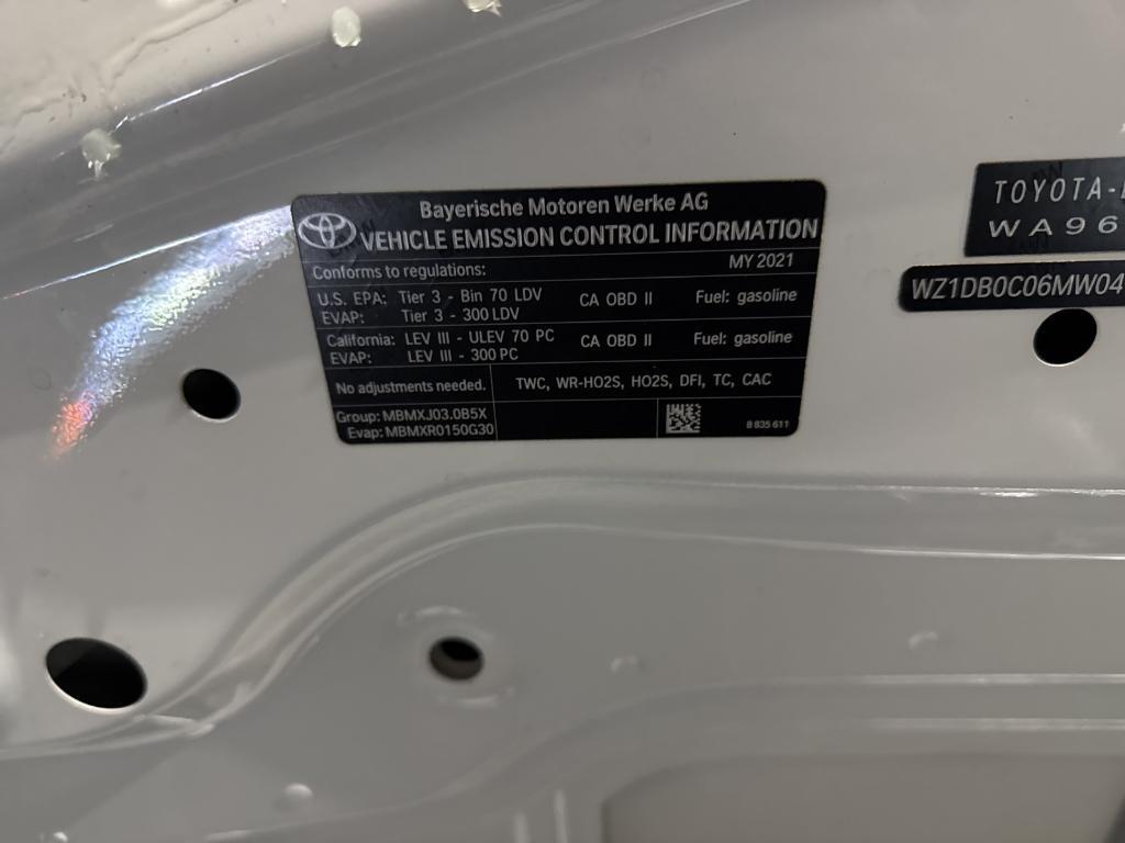 used 2021 Toyota Supra car, priced at $47,500