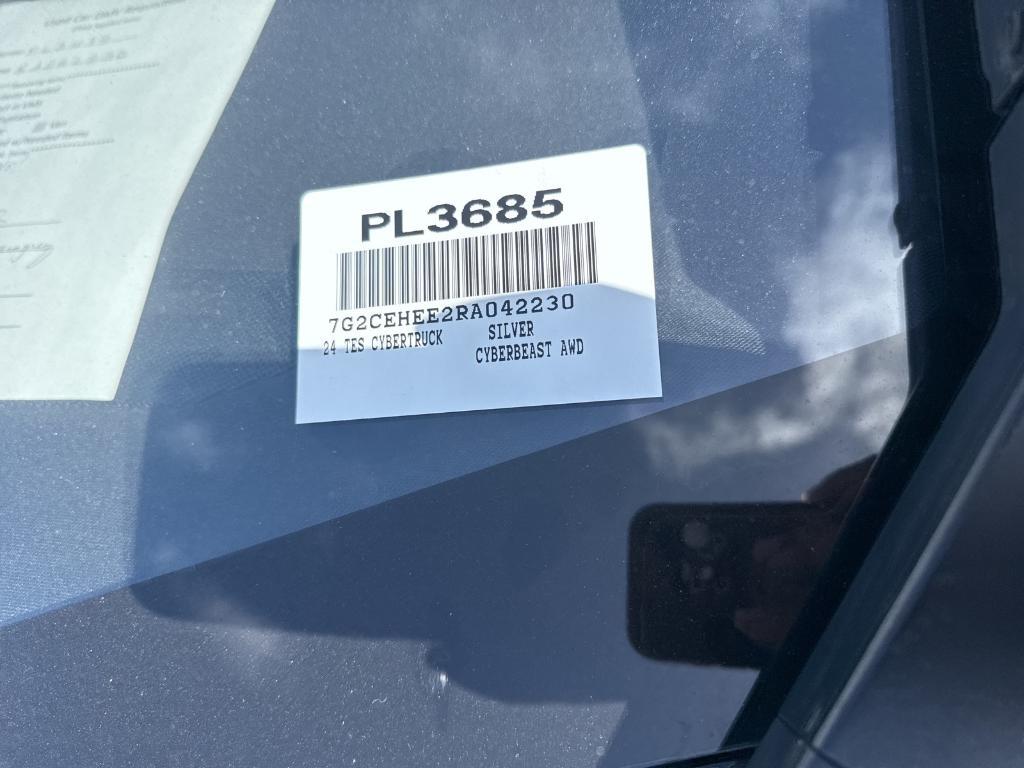used 2024 Tesla Cybertruck car, priced at $86,900
