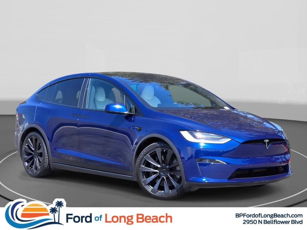 used 2022 Tesla Model X car, priced at $58,689