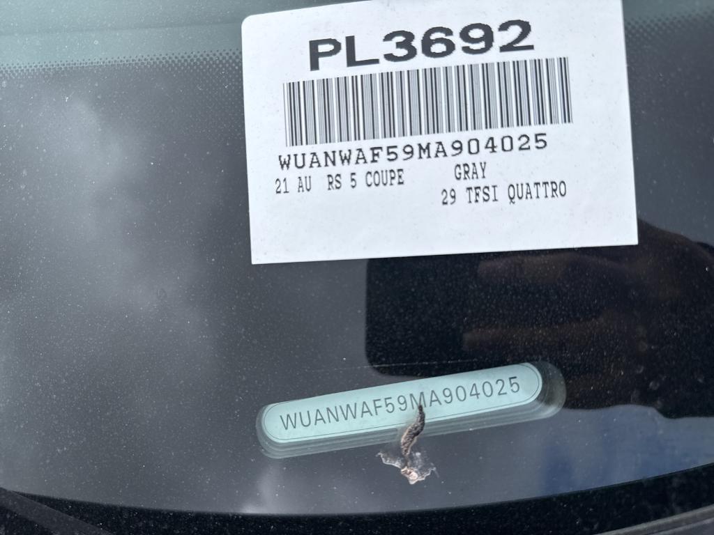 used 2021 Audi RS 5 car, priced at $51,978