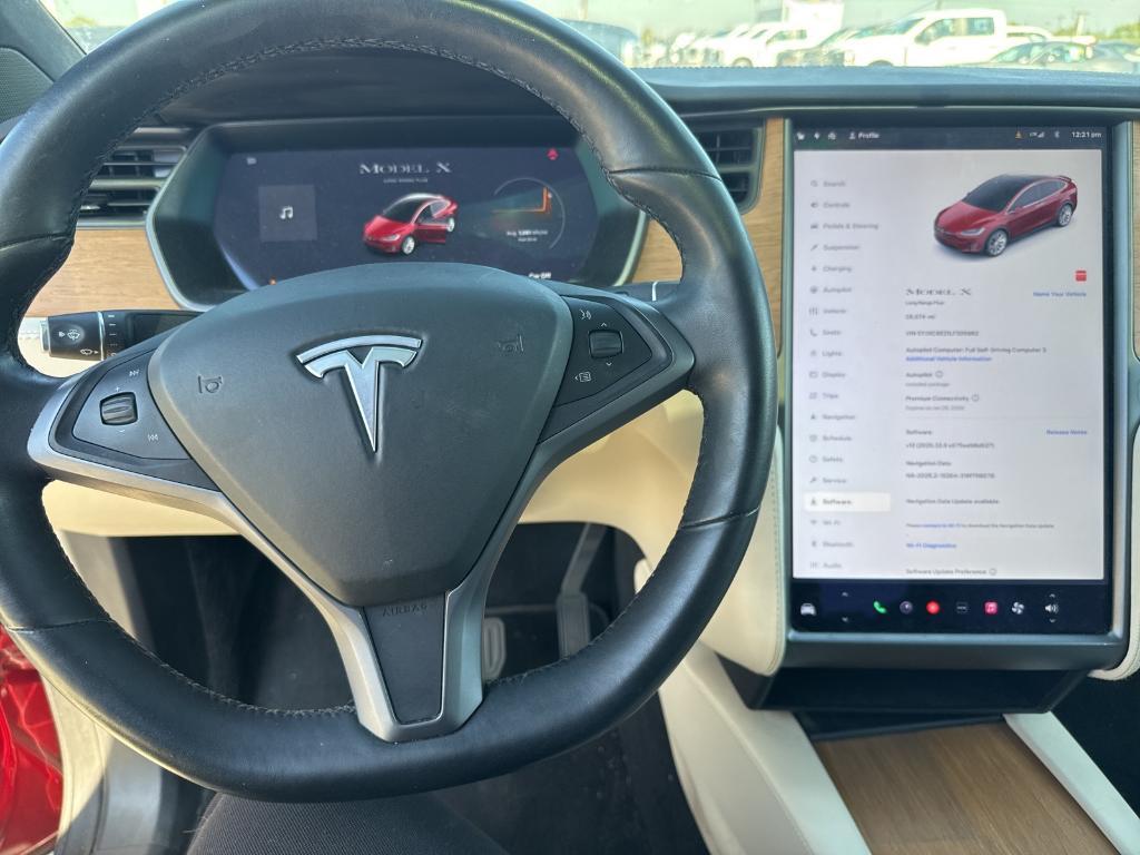 used 2020 Tesla Model X car, priced at $35,500