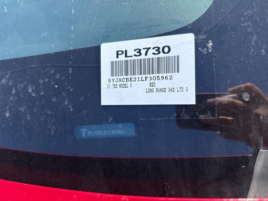 used 2020 Tesla Model X car, priced at $35,500