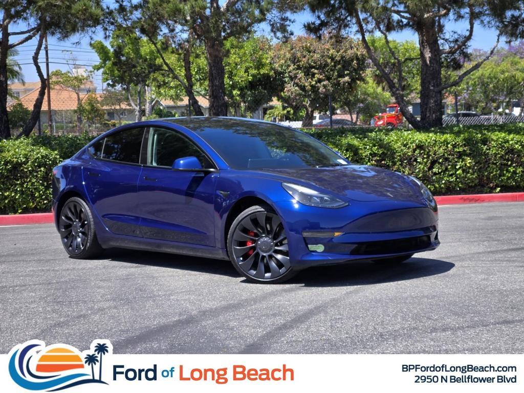 used 2023 Tesla Model 3 car, priced at $28,581