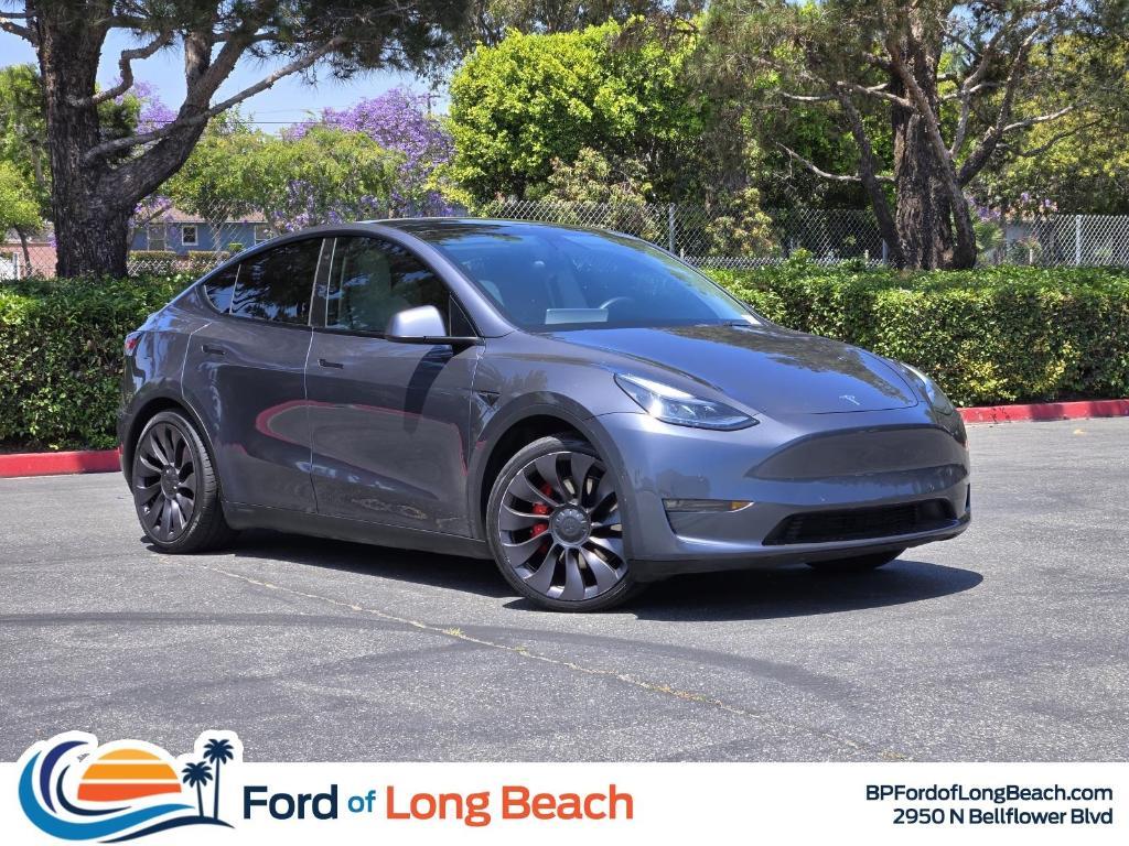 used 2021 Tesla Model Y car, priced at $28,445