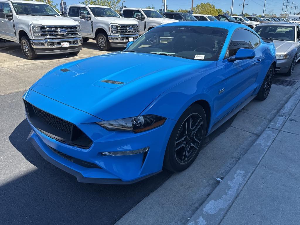 used 2022 Ford Mustang car, priced at $36,900
