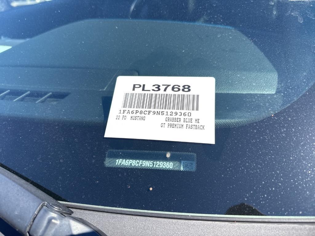 used 2022 Ford Mustang car, priced at $36,900