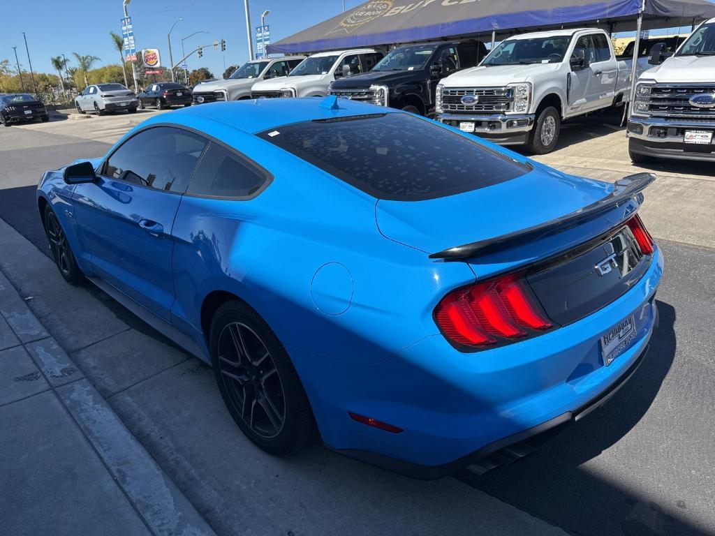 used 2022 Ford Mustang car, priced at $36,900