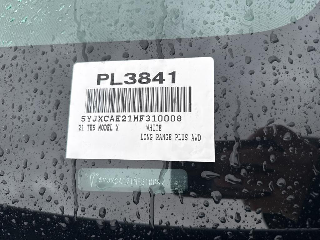 used 2021 Tesla Model X car, priced at $34,495