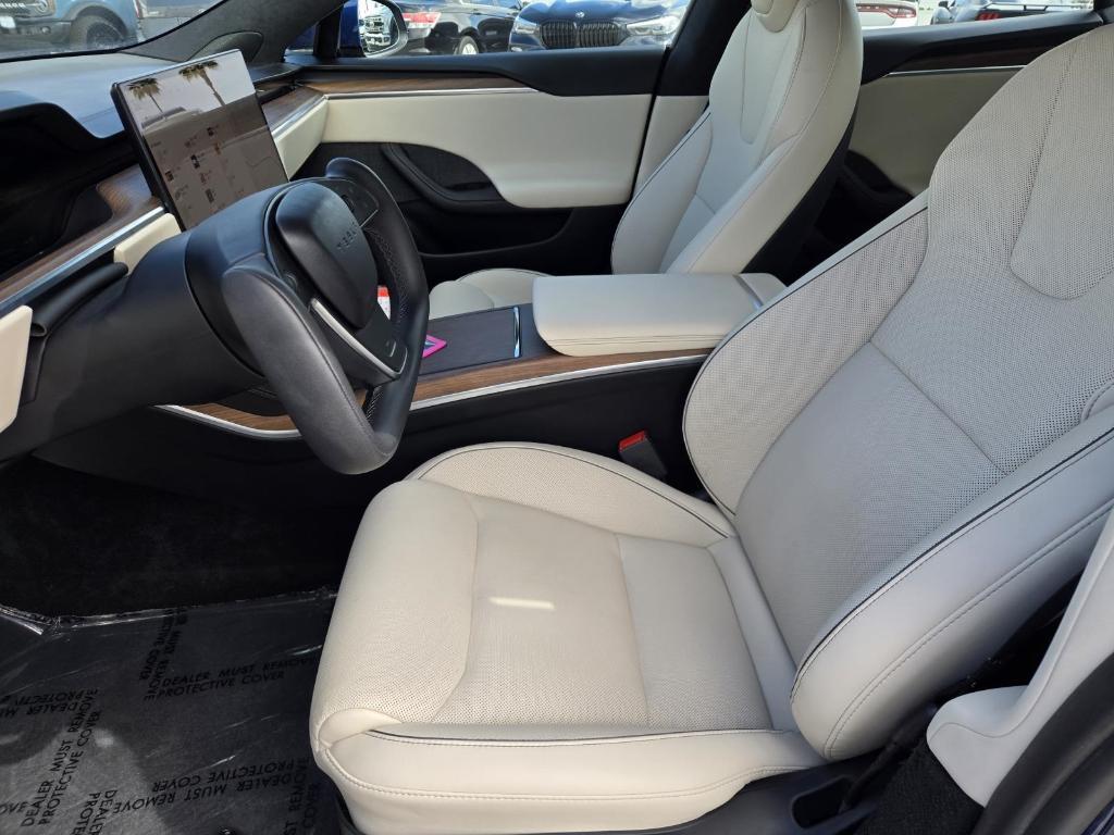 used 2021 Tesla Model S car, priced at $55,706
