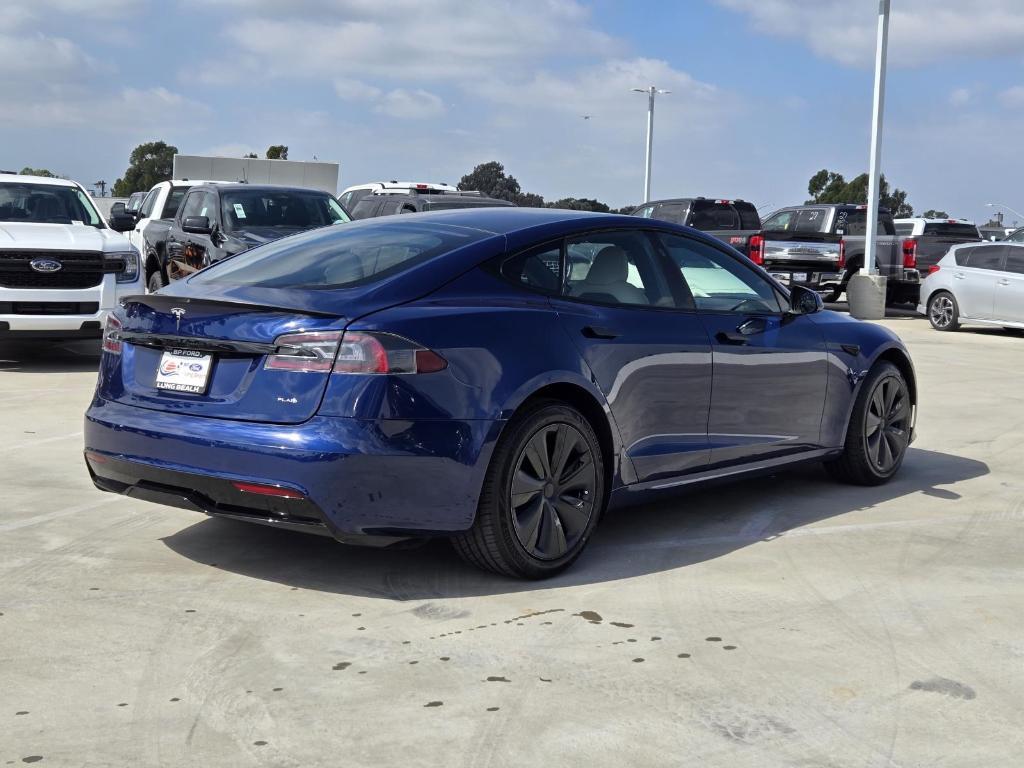 used 2021 Tesla Model S car, priced at $55,706