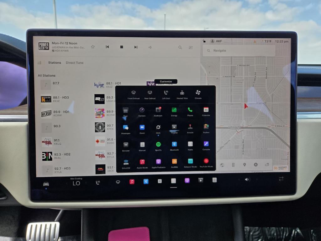used 2021 Tesla Model S car, priced at $55,706