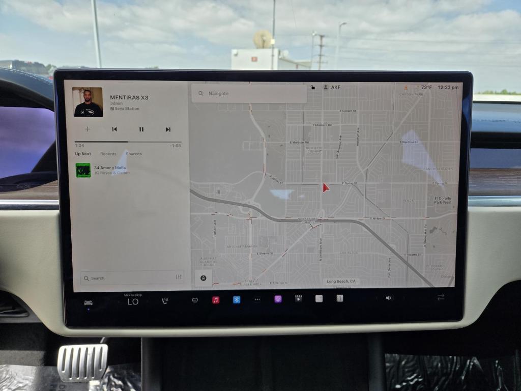 used 2021 Tesla Model S car, priced at $55,706