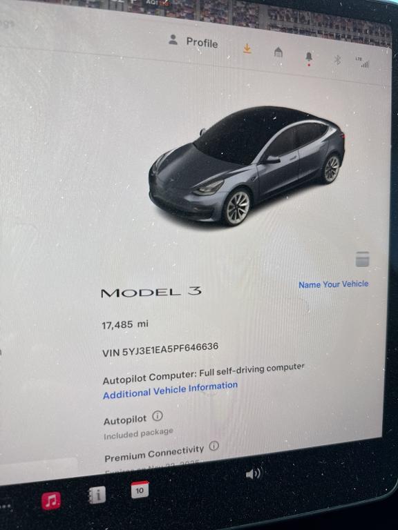 used 2023 Tesla Model 3 car, priced at $25,500