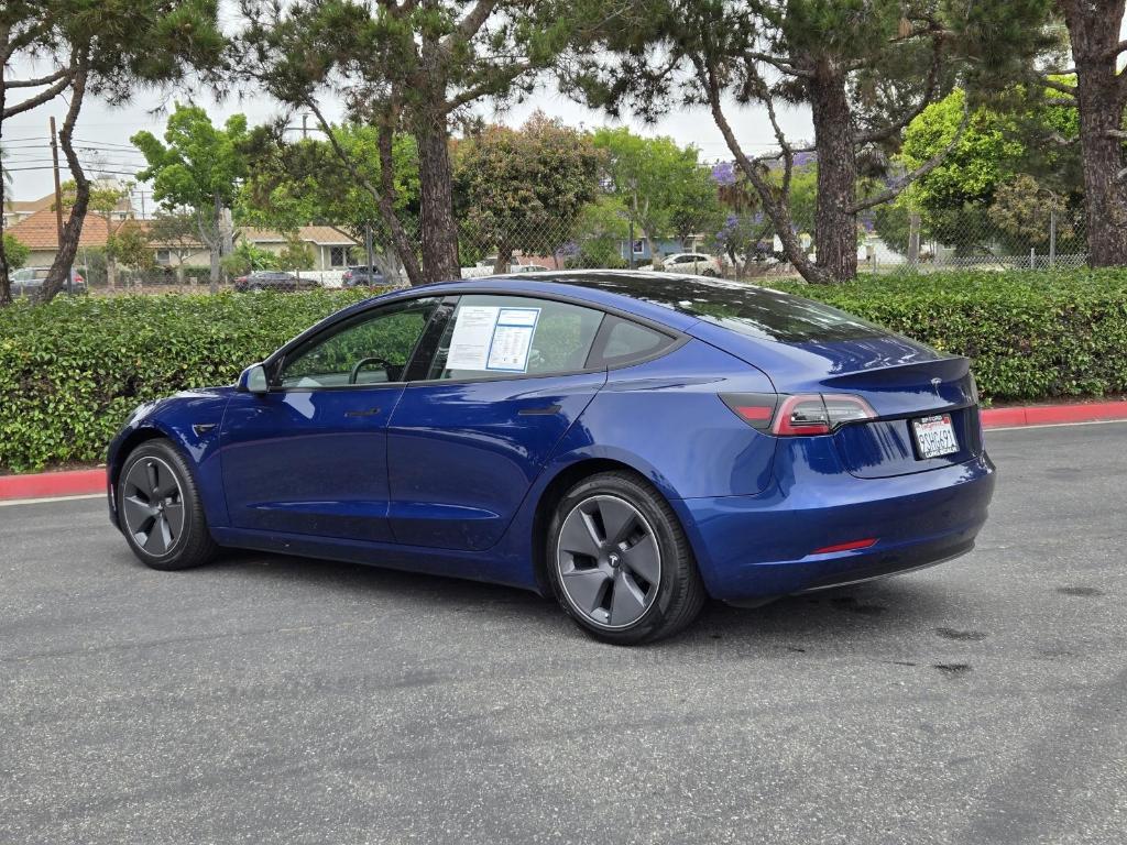 used 2021 Tesla Model 3 car, priced at $23,000