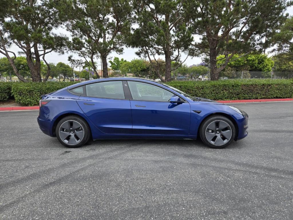 used 2021 Tesla Model 3 car, priced at $23,000