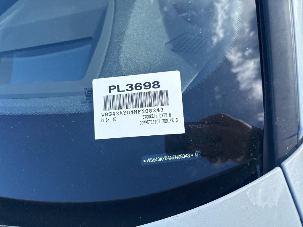 used 2022 BMW M3 car, priced at $77,500